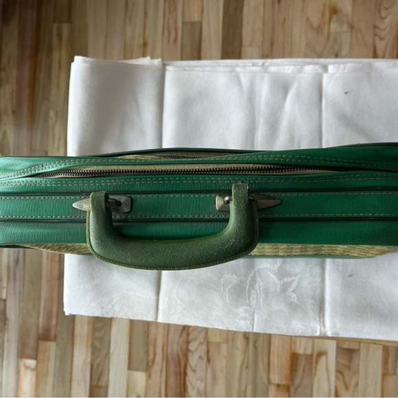 Vintage 1960s Houndstooth Briefcase - Picture 8 of 8